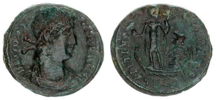 Roman Empire 1 Centenionalis Constans (337-350) Centenionalis Tessalonica 348-35...