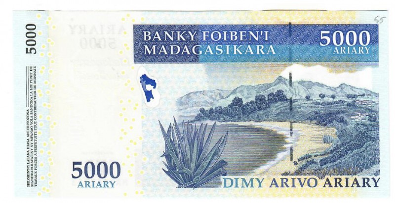 Madagascar 5000 Ariary 2003 P.84