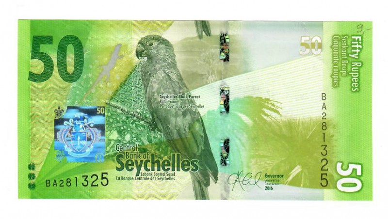 Seychelles 50 Rupees 2016