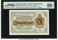 Falkland Islands Government of the Falkland Islands 50 Pence 25.9.1969 Pick 10a PMG Superb Gem Unc 68 EPQ. 

HID09801242017

© 2020 Heritage Auctions ...