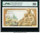 France Banque de France 1000 Francs 28.1.1943 Pick 102 PMG Gem Uncirculated 66 EPQ. 

HID09801242017

© 2020 Heritage Auctions | All Rights Reserve