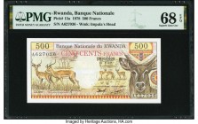 Rwanda Banque Nationale du Rwanda 500 Francs 1.1.1978 Pick 13a PMG Superb Gem Unc 68 EPQ. 

HID09801242017

© 2020 Heritage Auctions | All Rights Rese...