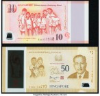 Singapore Monetary Authority 10 and 50 Dollars Commemorative Set with Official Folder Crisp Uncirculated. 

HID09801242017

© 2020 Heritage Auctions |...
