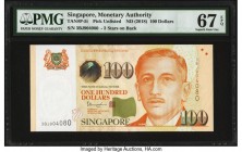 Singapore Monetary Authority 100 Dollars ND (2018) Pick UNL PMG Superb Gem Unc 67 EPQ. 

HID09801242017

© 2020 Heritage Auctions | All Rights Reserve...