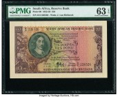 South Africa South African Reserve Bank 10 Pounds 5.3.1953 Pick 98 PMG Choice Uncirculated 63 EPQ. 

HID09801242017

© 2020 Heritage Auctions | All Ri...
