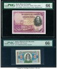 Spain Banco de Espana 50; 2 Pesetas 15.8.1928; 1938 Pick 75b; 95 Two Examples PMG Gem Uncirculated 66 EPQ. 

HID09801242017

© 2020 Heritage Auctions ...