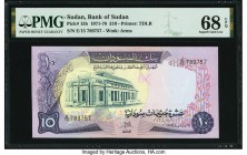 Sudan Bank of Sudan 10 Pounds 1971-78 Pick 15b PMG Superb Gem Unc 68 EPQ. 

HID09801242017

© 2020 Heritage Auctions | All Rights Reserve