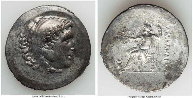 MACEDONIAN KINGDOM. Alexander III the Great (336-323 BC). AR tetradrachm (37mm, ...