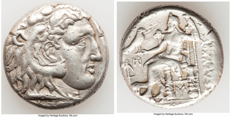 SELEUCID KINGDOM. Seleucus I Nicator (312-281 BC). AR tetradrachm (25mm, 15.81 g...