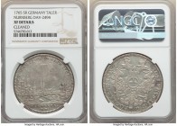 Nürnberg. Free City"City View" Taler 1765-SR XF Details (Cleaned) NGC, KM350, Dav-2494. Dealer tag included. 

HID09801242017

© 2020 Heritage Auc...