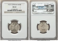 Weimar Republic Mark 1927-A MS65 NGC, Berlin mint, KM44. 

HID09801242017

© 2020 Heritage Auctions | All Rights Reserve