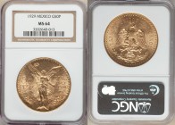 Estados Unidos gold 50 Pesos 1929 MS64 NGC, Mexico City mint, KM481, Fr-172. AGW 1.2056 oz. 

HID09801242017

© 2020 Heritage Auctions | All Right...