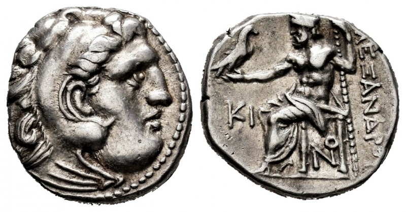 Imperio Macedonio. Alejandro III Magno. Dracma. 336-323 a.C. Lampsakos. (Seaby-6...
