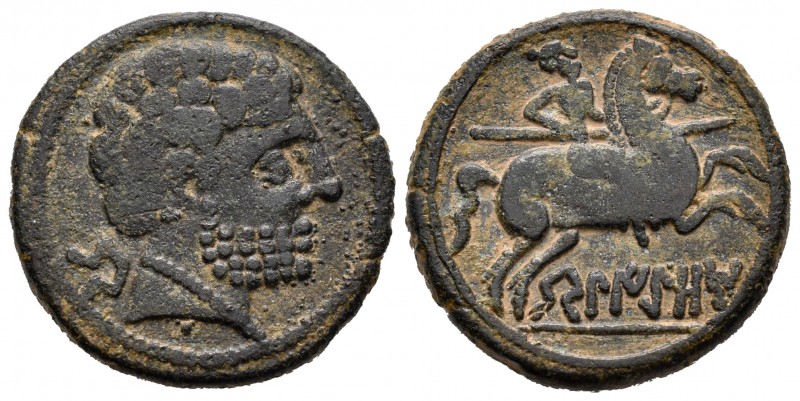 Belikiom. As. 120-20 a.C. Belchite (Zaragoza). (Abh-243). (Acip-1433). (C-4). Re...