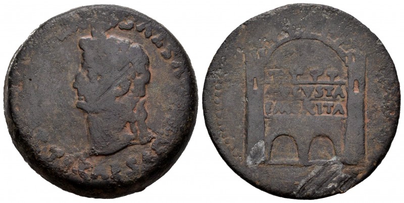 Emerita Augusta. Dupondio. 14-36 d.C. Mérida (Badajoz). (Abh-1037). (Acip-3407)....