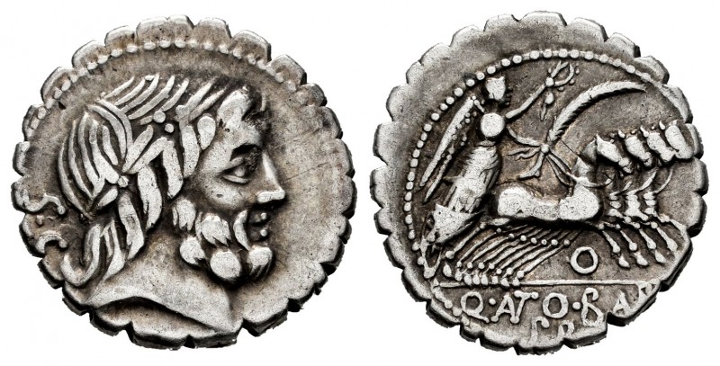 Antonia. Denario. 83-82 a.C. Roma. (Ffc-156). (Craw-364-1d). (Cal-139). Rev.: Vi...