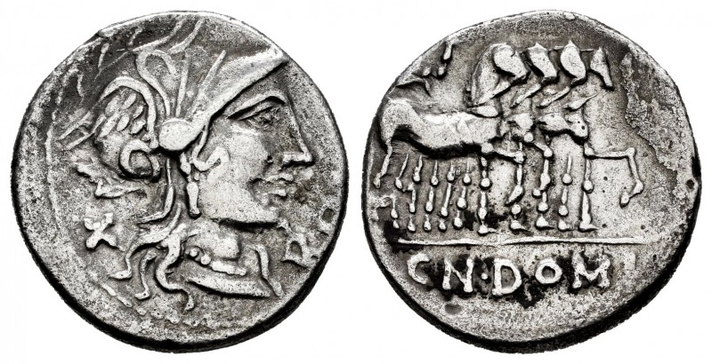 Domitia. Denario. 116-115 a.C. Norte de Italia. (Ffc-681). (Craw-285/1). (Cal-54...