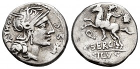 Sergia. Denario. 116-115 a.C. Roma. (Ffc-1111). (Craw-286.1). (Cal-1271). Ag. 3,86 g. MBC. Est...65,00.