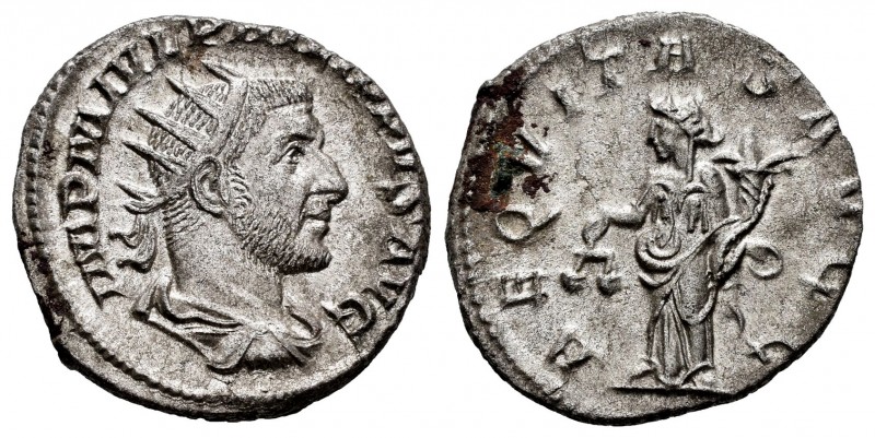 Filipo I. Antoniniano. 245-247 d.C. Roma. (Spink-8918). (Ric-27b). (Seaby-9). Re...