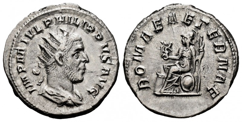 Filipo I. Antoniniano. 245-2477 d.C. Roma. (Spink-8952). (Ric-44b). (Seaby-169)....