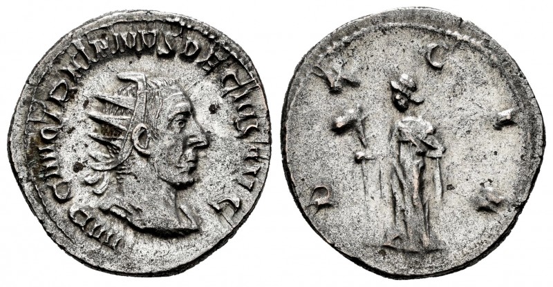 Trajano Decio. Antoniniano. 250-251 a.C. Roma. (Spink-9368). (Ric-12b). Rev.: DA...