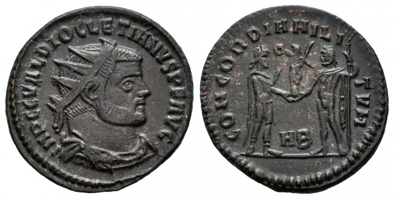 Diocleciano. Antoniniano. 295-298 d.C. Heraclea. (Spink-12833). (Ric-531). Rev.:...