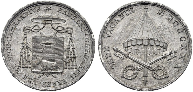 ASTA PER CORRISPONDENZA
ROMA
Sede Vacante (Cam. Card. Francesco Galeffi), 1830...