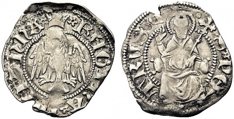 ASTA PER CORRISPONDENZA
AQUILA
Giovanna II di Durazzo Regina, 1414-1435. Cella...