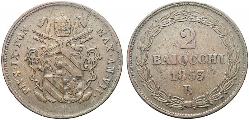 ASTA PER CORRISPONDENZA
BOLOGNA
Pio IX (Francesco Saverio Castiglioni), 1846-1...
