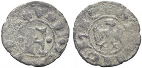 ASTA PER CORRISPONDENZA
FERRARA
Obizzo III, 1344-1352. Denaro o Ferrarino. Mi gr. 0,50 Grande F R. Rv. Aquila. CNI 1/6; MIR 217. Molto Raro. BB