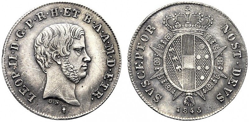 ASTA PER CORRISPONDENZA
FIRENZE
Leopoldo II di Lorena, 1824-1859. Paolo 1845, ...