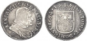 ASTA PER CORRISPONDENZA
MASSA DI LUNIGIANA
Alberico II Cybo Malaspina, I periodo: Principe 1662-1664, 1662-1690. Da 8 bolognini o Luigino 1664. Mi g...