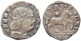 ASTA PER CORRISPONDENZA
NAPOLI
Federico III d'Aragona, 1496-1501. Cavallo. Æ gr. 1,52 Simile a precedente. Pannuti-Riccio 16a. BB