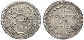 ASTA PER CORRISPONDENZA
ROMA
Pio VI (Giovanni Angelo Braschi), 1775-1799. Grosso a. XIII. Ar gr. 1,26 Simile a precedente. M. 58a; B. 2969. BB