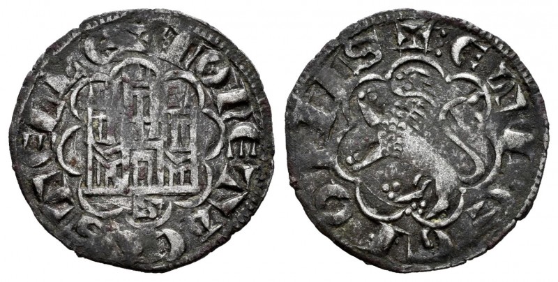 Reino de Castilla y León. Alfonso X (1252-1284). Novén. Sevilla. (Bautista-400)....