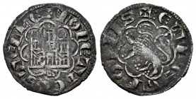 Reino de Castilla y León. Alfonso X (1252-1284). Novén. Sevilla. (Bautista-400). Ve. 0,79 g. León grande. MBC. Est...45,00.