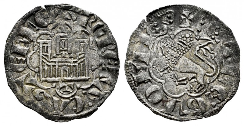 Reino de Castilla y León. Alfonso X (1252-1284). Novén. Toledo. (Bautista-401). ...