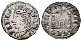 Reino de Castilla y León. Sancho IV (1054-1076). Cornado. Coruña. (Bautista-428). Ve. 0,82 g. Estrella y venera a los lados de la cruz. EBC. Est...60,...