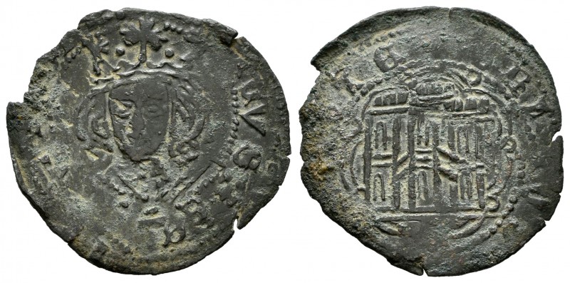 Reino de Castilla y León. Enrique IV (1454-1474). Cuartillo. Marca de ceca BE, v...