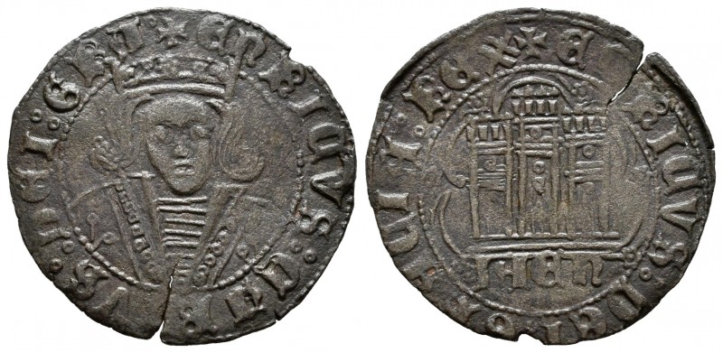 Reino de Castilla y León. Enrique IV (1454-1474). Cuartillo. Jaén. (Bautista-101...