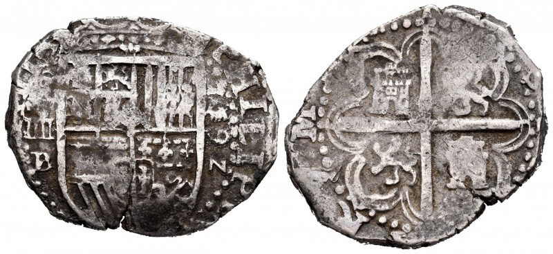 Felipe II (1556-1598). 4 reales. 1592. Sevilla. B. (Cal 2008-401). (Cal 2019-587...