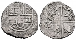 Felipe IV (1621-1665). 8 reales. 1630. Potosí. (T). (Cal 2008-472). (Cal 2019-1455). Ag. 20,89 g. Rara. MBC-. Est...280,00.