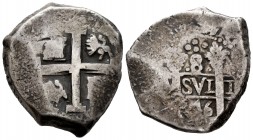 Felipe V (1700-1746). 8 reales. 1746. Lima. V. (Cal 2019-1327). Ag. 26,12 g. BC/BC+. Est...120,00.