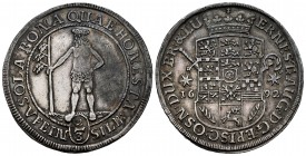Alemania. Braunschweig-Calenberg-Hannover. Ernst August. 2/3 thaler. 1692. Obispo de Osnabrück. (Dav-394). Ag. 13,11 g. MBC+. Est...180,00.