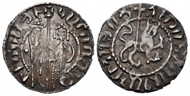 Armenia. Hetoum I and Zabel. Tram. (1226-1270). (AC-35). Ag. 2,95 g. MBC+. Est...40,00.