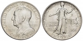 Estados Unidos. 1/2 dollar. 1936. (Km-183). Ag. 12,49 g. 1786-1936. 150 Aniversario de Lynchburg, Virginia. SC. Est...120,00.