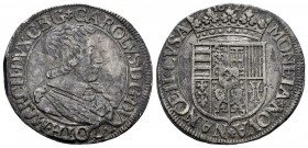Francia. Charles IV. Testón. 1627. Nancy. (Km-45). Ag. 8,67 g. Frankreich-Lothringen. MBC. Est...100,00.