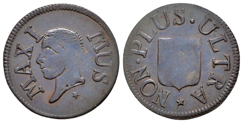 Francia. Jetón. 1827. Lille. (Batty-2358). Ae. 2,48 g. BC+. Est...35,00.