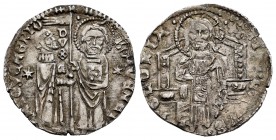 Italia. Venecia. Antonio Veniero. Grosso. (1382-1400). (Biaggi-2855). Ag. 1,76 g. MBC+. Est...50,00.