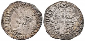 Italia. Roberto d'Anjou. Gigliato. 1309-1343. Nápoles. (Biaggi-1634). Ag. 3,99 g. MBC. Est...60,00.